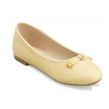 Flats Mundo Terra 029615 Amarillo-  Outlet/saldos Mchn