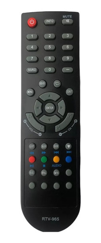 Control Remoto Compatible Con Rca Sin Smart Para Tv Rtv-965