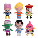 6pcs Dragon Ball Z Muñeca Peluche Juguete Regalo Para Niños 