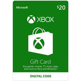 Microsoft Gift Card Cartão Xbox Live Americana  Dólares