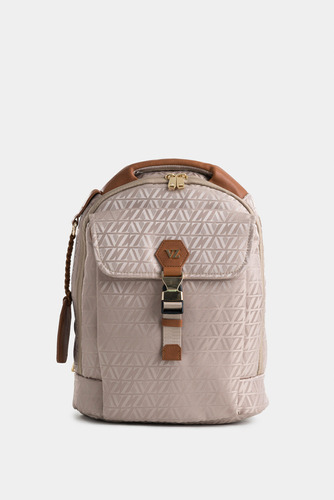 Morral Bloom Jacquard Monograma Mujer Trolley Beige Vélez