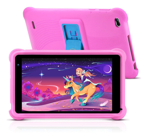 Tablet Android 11 7'' 2+32 Gb Para Niños Y7 Rosa