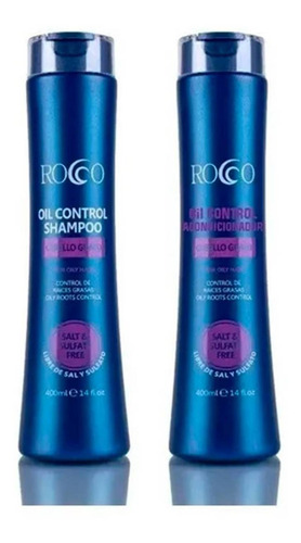 Pack Shampoo Y Acondicionador Rocco 400 Ml (2 Unidades)