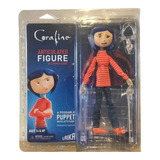 Boneca Articulada Coraline Capa E Bota Chuva 20cm Foto Real