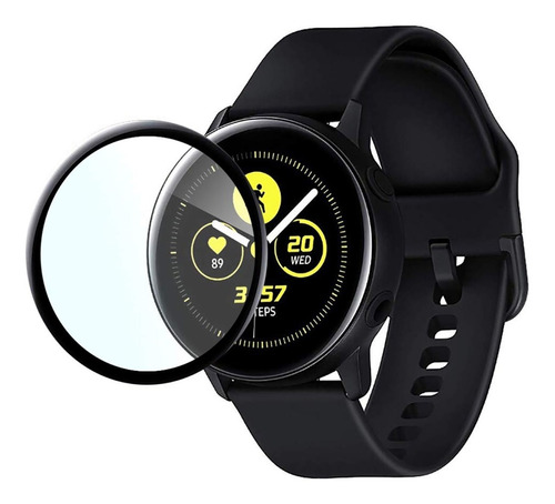 Combo 2 Micas De Tpu 3d Premium Para Galaxy Watch Active 2