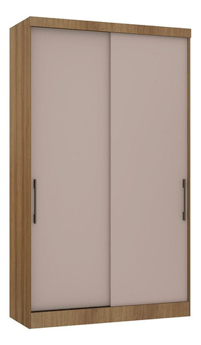 Guarda Roupa Modulado 2 Portas Paris Avelã/cinammon