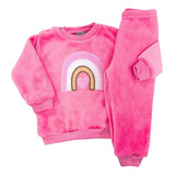 Conjunto Blusa Calça Infantil Fleece Pelúcia Menino Menina