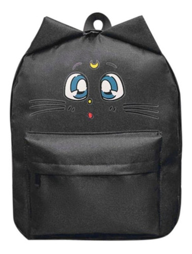 Mochila Luna Sailor Moon Gato Cute Kawaii Mujer Unisex Cat