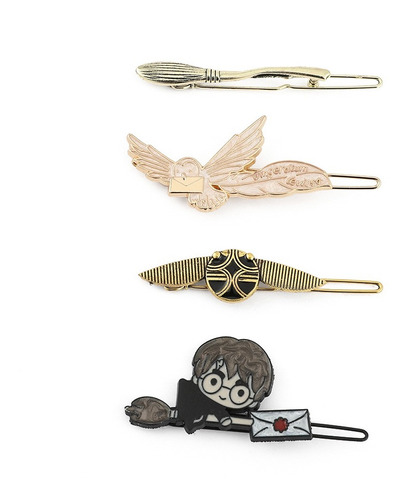 Set Pinches Horquillas Pinzas Para El Cabello Harry Potter