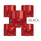  Kit Com 5 Gel Boy Super Cola -force Men -fixação 10 - Black