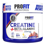 Creatina + Beta Alanina - Pote 225g - Profit Labs Sabor Red Berries