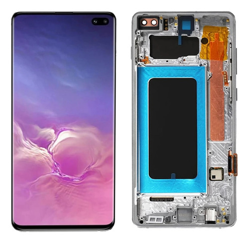 Pantalla Touch Samsung S10 Plus Con Marco