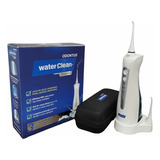 Waterclean Odontus Irrigador Oral Bivolt Com 8 Bicos + Case Cor Branco