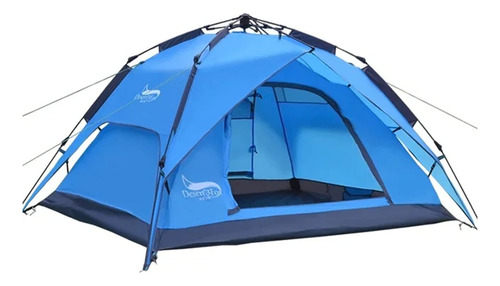 Camping Carpa Armado Automatico 3-4 Personas Doble Capa