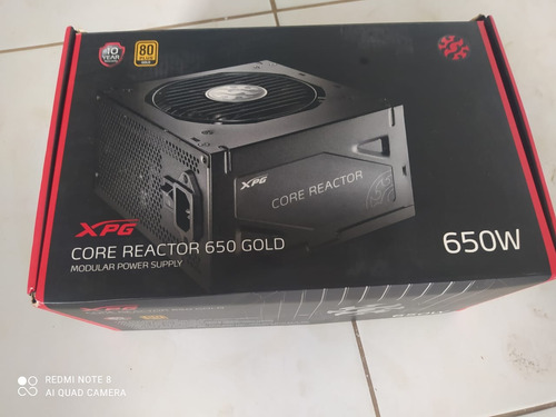 Fonte Xpg Core Reactor 650w Modular