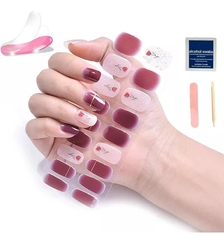 Tiras Adhesivas Semicuradas Para Esmalte En Gel