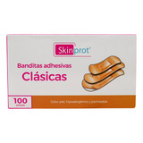Bandita Adhesiva Clasica 19 X 72 Mm Skinprot Cont 100 Pzas