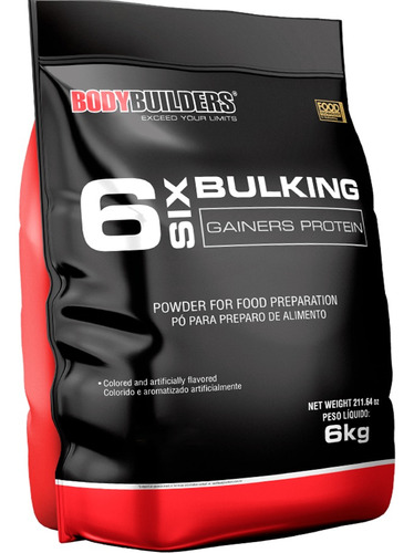 Massa 6 Bulking Gainers Protein 6 Kg Refil - Bodybuilders