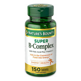 Súper Complejo B + Ácido Fólico Y Vitamina C (150 Tabletas) Sabor S/n