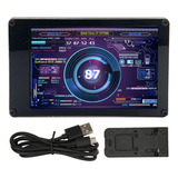 Mini Pantalla Usb Ips De 3,5 Pulgadas Con Temperatura De Mon