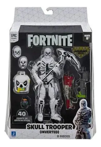Boneco Fortnite Articulado Skull Trooper - Sunny