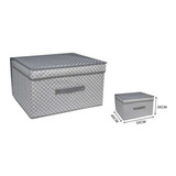 Caja Organizadora De Ropa Closet Con Tapa 50x40x30 Cm