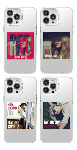 4pcs Taylor Swift Red Swiftie Funda Para iPhone Case Rca3-5