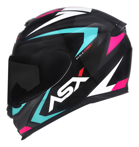 Capacete Asx Eagle Cores - De Moto Masculino E Feminino