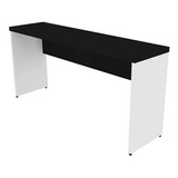 Mesa Para Escritório 140cmx42cm 40mm Com Caixa De Tomada Wt