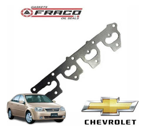 Empacadura Multiple De Escape Chevrolet Optra Limited 1.8l Foto 2