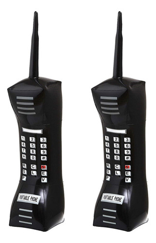 Cabine Telefônica De Celular Simulada Dos Anos 80, 2 Unidade