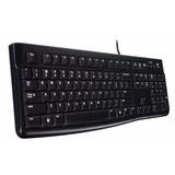 Teclado Usb K120 Logitech Preto - Original