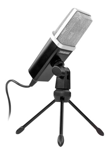 Takstar Pcm 1200 Microfone Estúdio Profissional Condensador Cor Preto