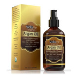 Aceite De Argán Virgen Orgánico Voilave Usda, 4 onzas Líquid