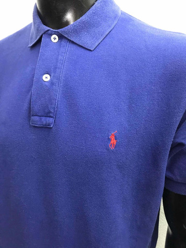 Chomba Polo Ralph Lauren Electric Blue Talle Small