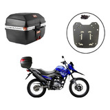 Baú Givi E27 27 Litros Com Suporte Para Baú Yamaha Crosser 