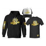 Kit Sudadera + Playera + Gorra Leones De Yucatán Lmb Gold