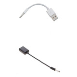 1x Jack Macho De 3.5 Mm Para Cable Convertidor Hembra Usb