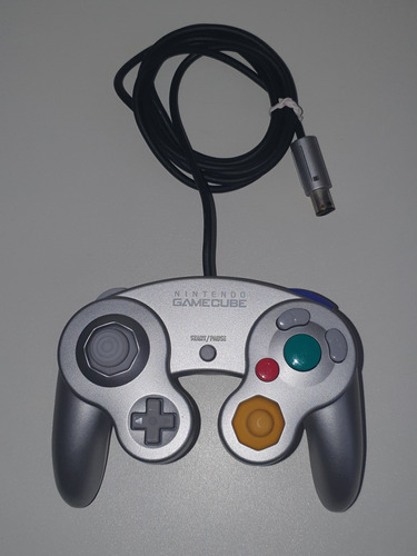 Controle Gamecube Original Prateado