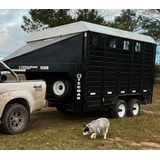 Trailer 6/7 Caballos Cerrado Salto/turf Tecnar  Tce6  Patent