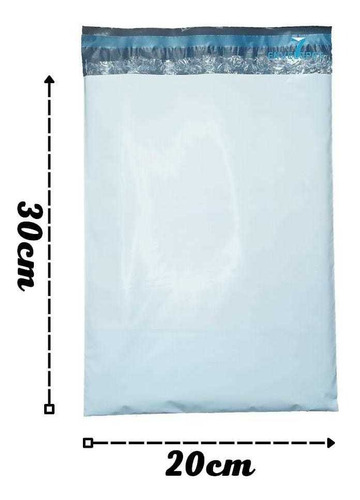 1000 Envelope De Segurança Com Saco Bolha 20x30 Sem Juros
