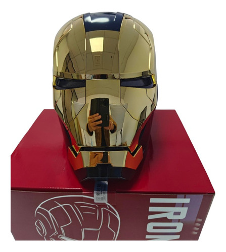 Soporte Para Casco Iron Man Mark5 Con Comandos De Voz Regalo