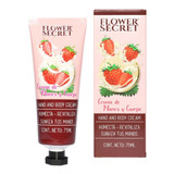 Crema De Manos Y Cuerpo Aromas Flower Secret Frutilla