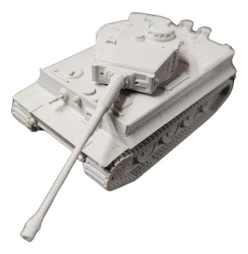 Tanque Alemán Tiger 1, Escala 1/72, Color Blanco