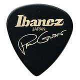 Kit 6 Palhetas 1.0 Mm Paul Gilbert Ibanez B1000pg-bk