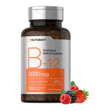 Metilcobalamina Vitamina B12 Sublingual 120 Tabletas Eg B71 