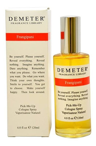 Demeter Cologne Spray For Women, Frangipani, 4 Ounce