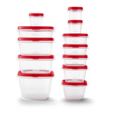 Recipiente Envases Plásticos Rubbermaid Portacomida X12 Box