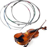 Set Cuerdas De Violín H. I. H V001 Profesional Metálicas