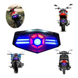 Luz Freno Trasero Para Motocicleta Lámpara Direccional Led